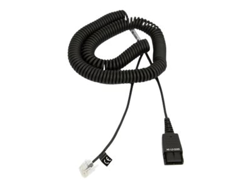 Jabra Hodetelefonkabel Svart