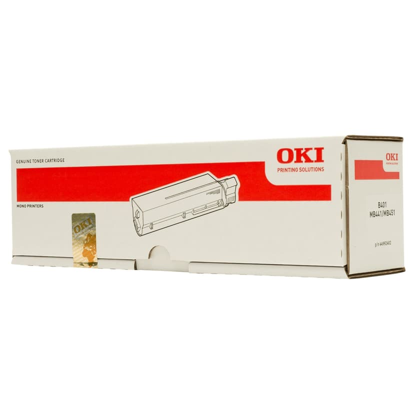 OKI Toner Svart - MB401/MB441/MB451