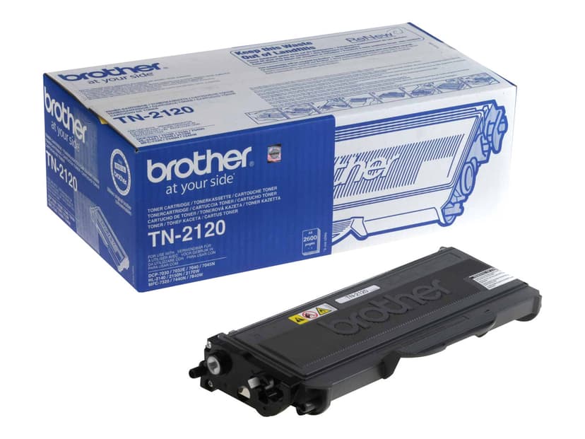 Brother Toner Sort TN-2120 2.6k - HL-2170W