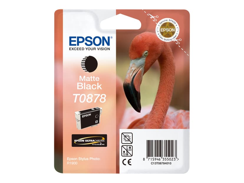Epson Blekk Matt Svart T0878 - R1900