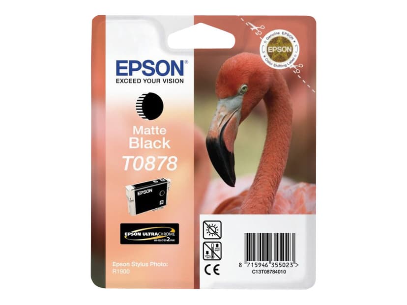 Epson Blekk Matt Svart T0878 - R1900