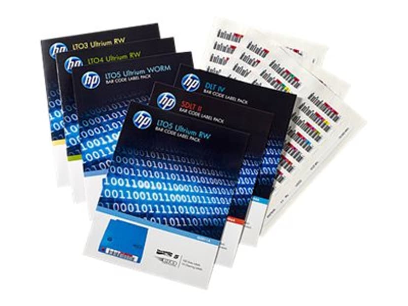 HPE Ultrium 4 RW Bar Code Label Pack
