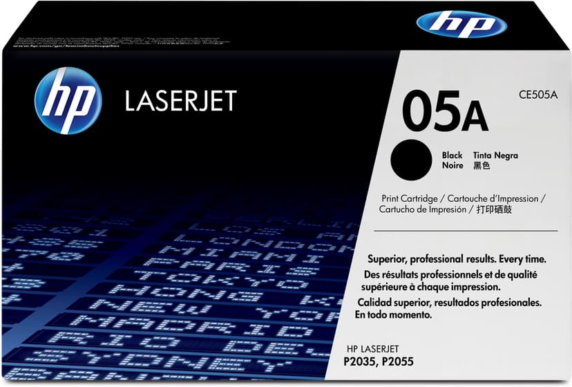HP Toner Zwart 05A 2.3K - CE505A