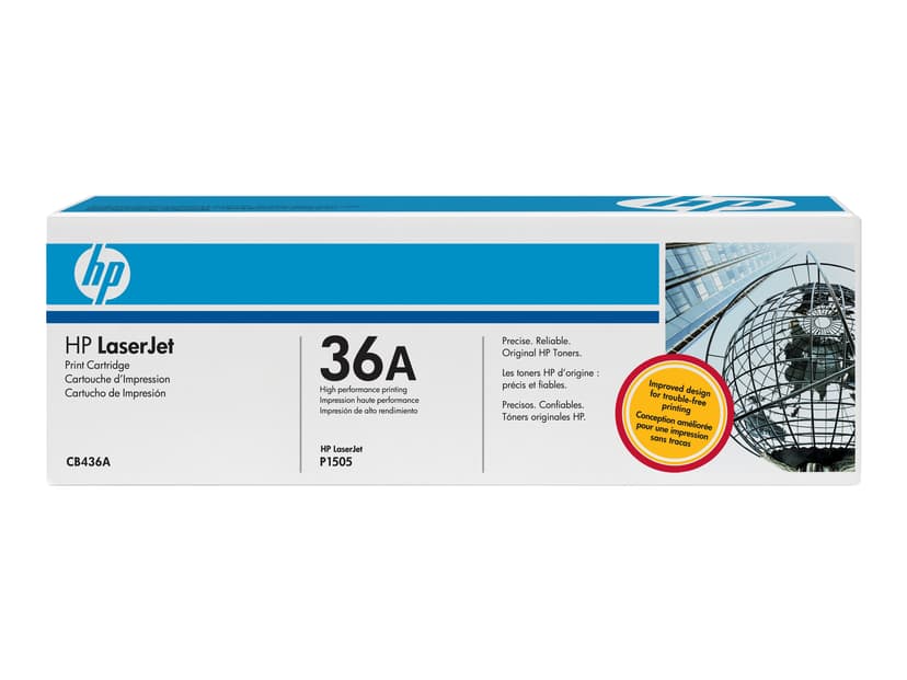 HP Toner Sort 36A 2K - CB436A