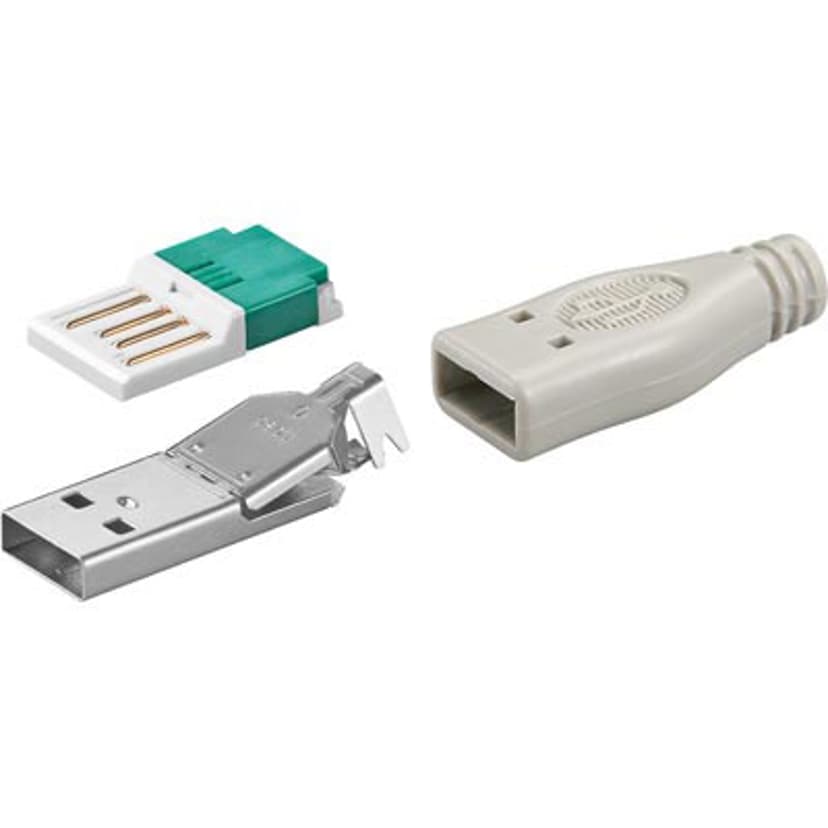 Deltaco USB-kontakt