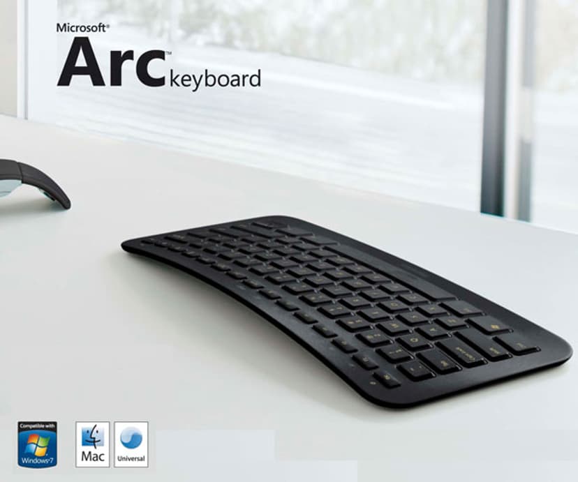 Microsoft Arc tangentbord - Nordiska länderna