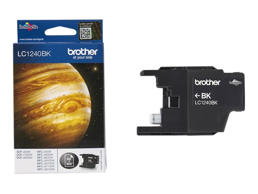 Brother Bläck Svart LC1240BK - MFC-J6510DW