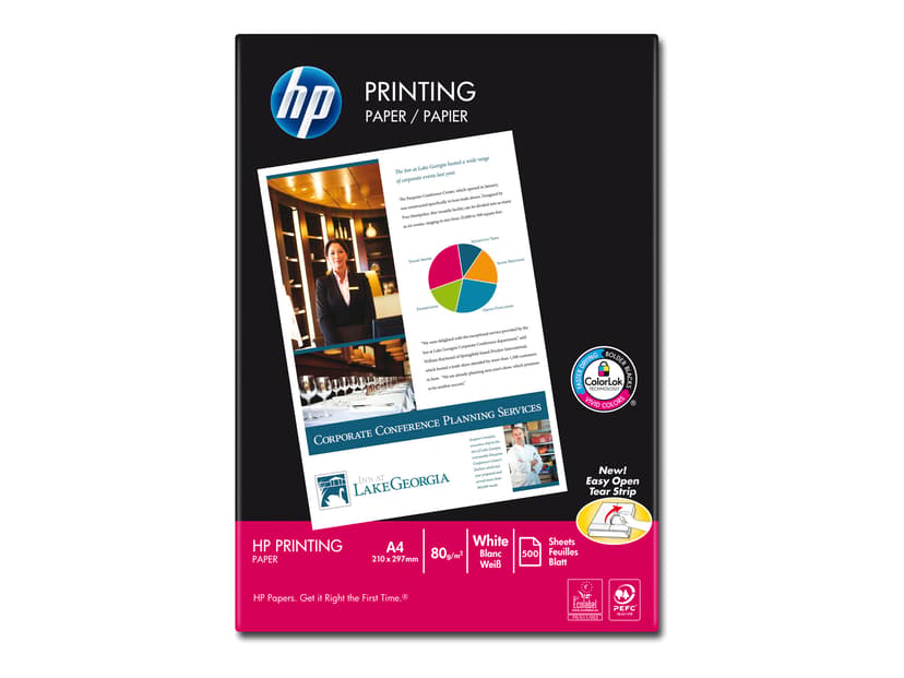 HP Papper STD A4 210 x 297mm 80g 500 Ark