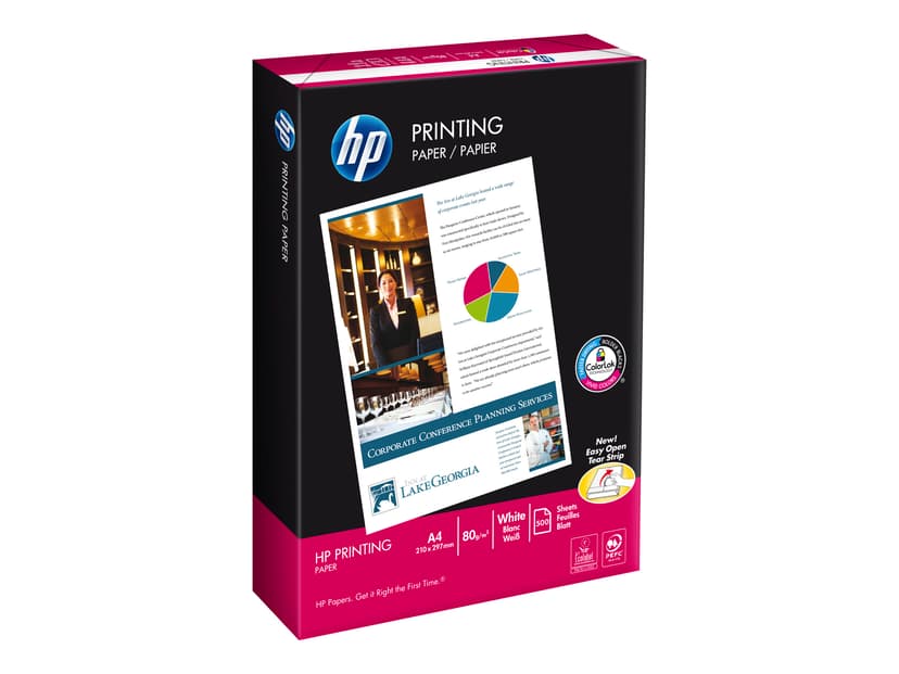 HP Papper STD A4 210 x 297mm 80g 500 Ark
