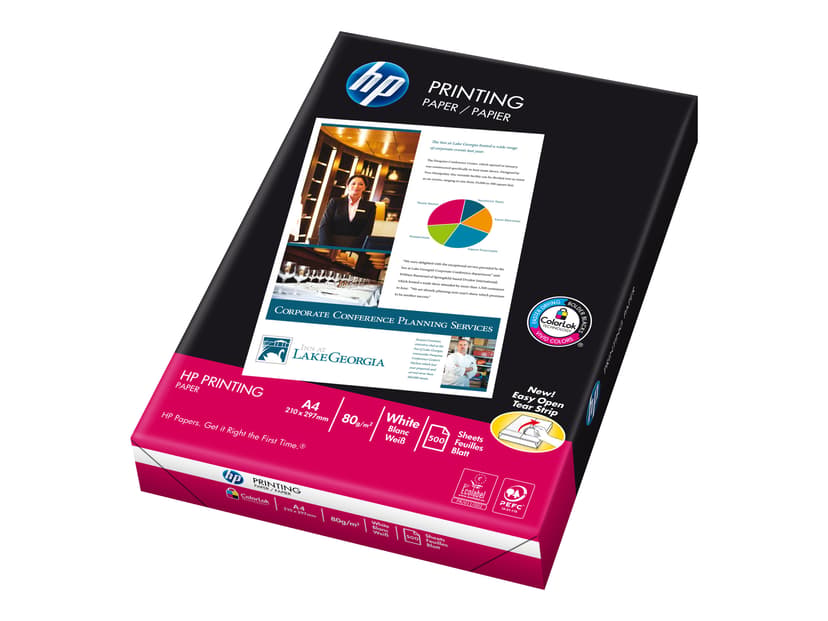HP Papper STD A4 210 x 297mm 80g 500 Ark