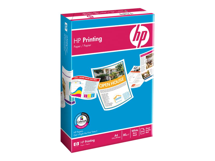 HP Papper STD A4 210 x 297mm 80g 500 Ark