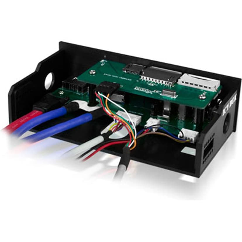 Raidsonic Icy Box 5.25" Frontpanel USB2-3.0/ESATA/Sound/Cardreader