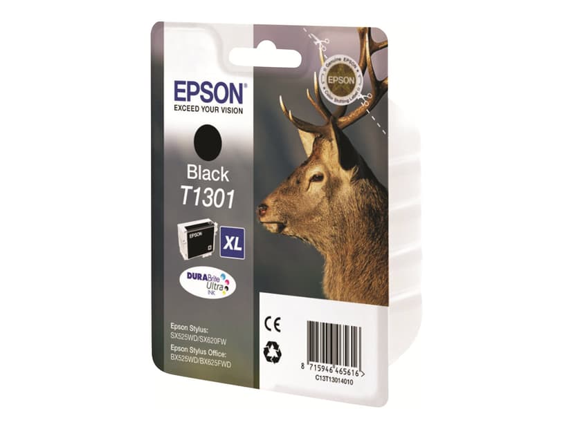 Epson Bläck Svart T1301 XL - BX320FW/525WD