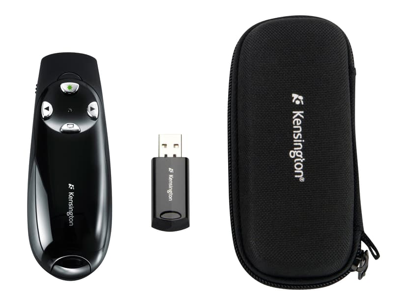 Kensington Wireless Presenter Pro with Green Laser Pointer