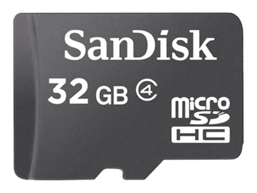SanDisk Flash memory card 32GB MicroSDHC