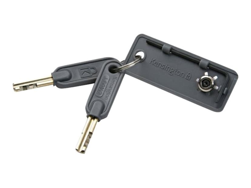 Kensington ClickSafe Master Access Keyed Twin Laptop Lock