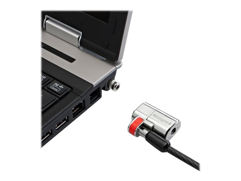 Kensington ClickSafe Master Access Keyed Twin Laptop Lock
