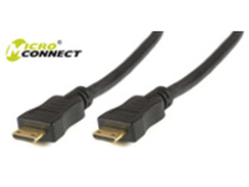 Microconnect Video/Lydkabel 2m Mini HDMI Mini HDMI Svart