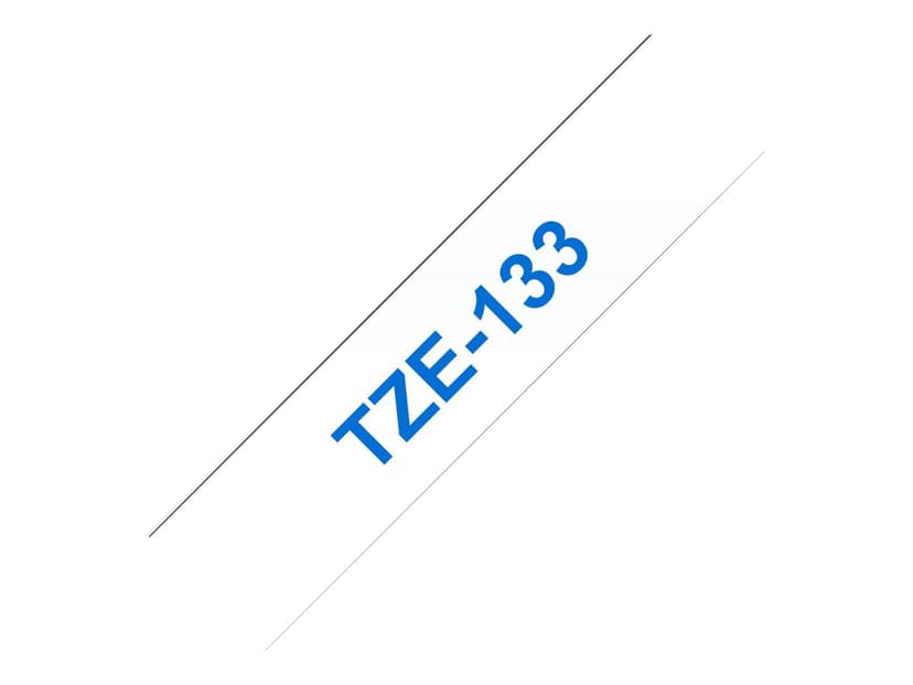 Brother Tape 12mm TZe-133 Bl�/Gjennomsiktig