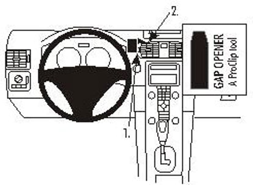 Brodit ProClip Center mount