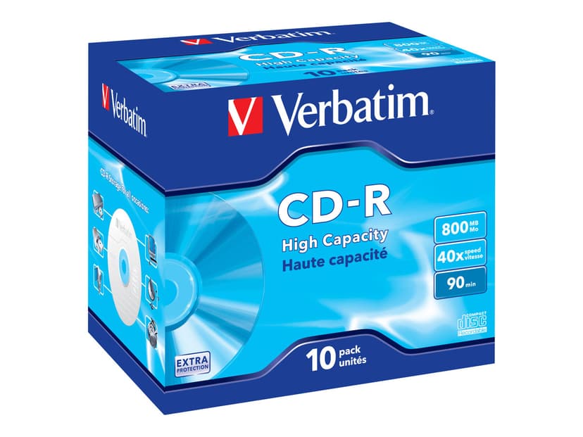 Verbatim DataLife 800MB 10pc(s)