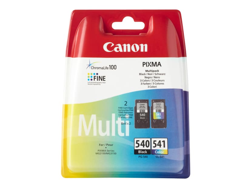Canon Blæk Multipak PG-540/CL-541 - MG2150/3150/3650