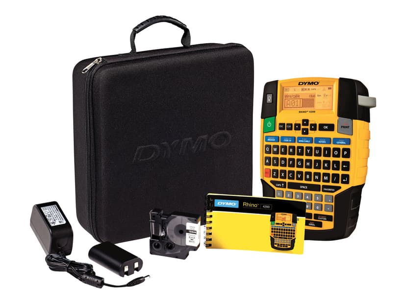 Dymo Rhino 4200 Kit inkl hårdt etui