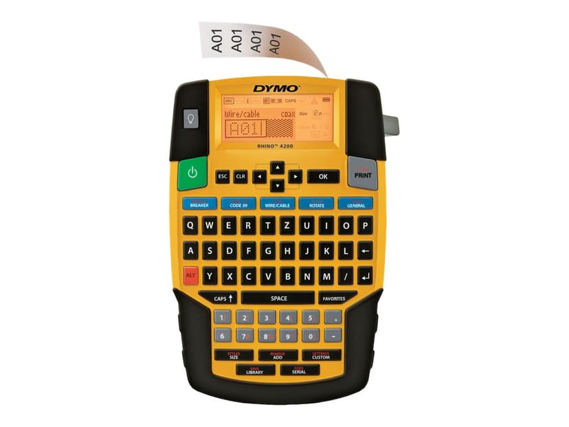 Dymo Rhino 4200 Kit inkl hardt etui