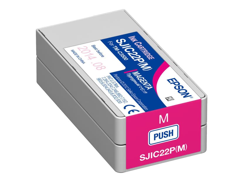 Epson Bläck Magenta SJIC22P(M) - TM-3500