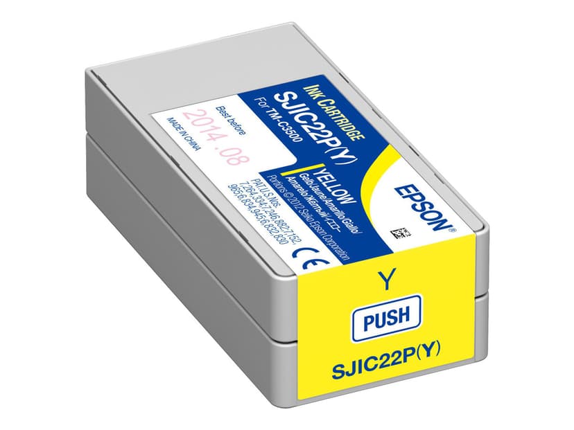 Epson Muste, keltainen, SJIC22P(Y) – TM-3500