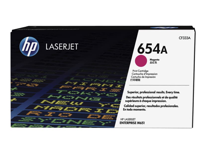 HP Toner Magenta 654A 15K - CF333A
