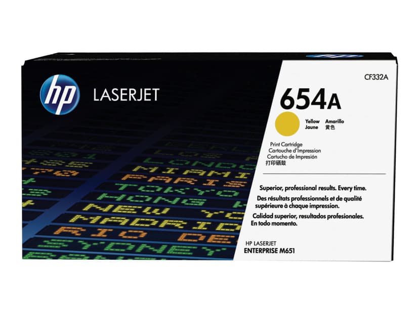 HP Toner Gul 654A 15K - CF332A