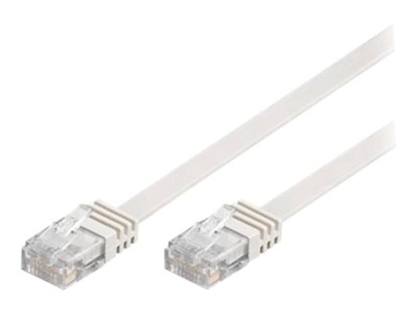 Deltaco Patch-kabel RJ-45 Cat6 5m Vit