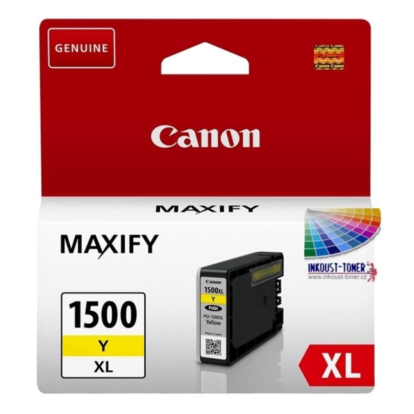 Canon Bläck Gul PGI-1500XL Y