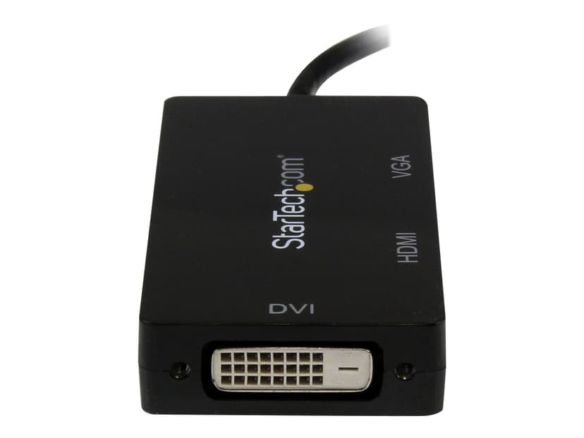 Startech Adapter 0.15m Mini DisplayPort DVI-D, VGA, HDMI Svart