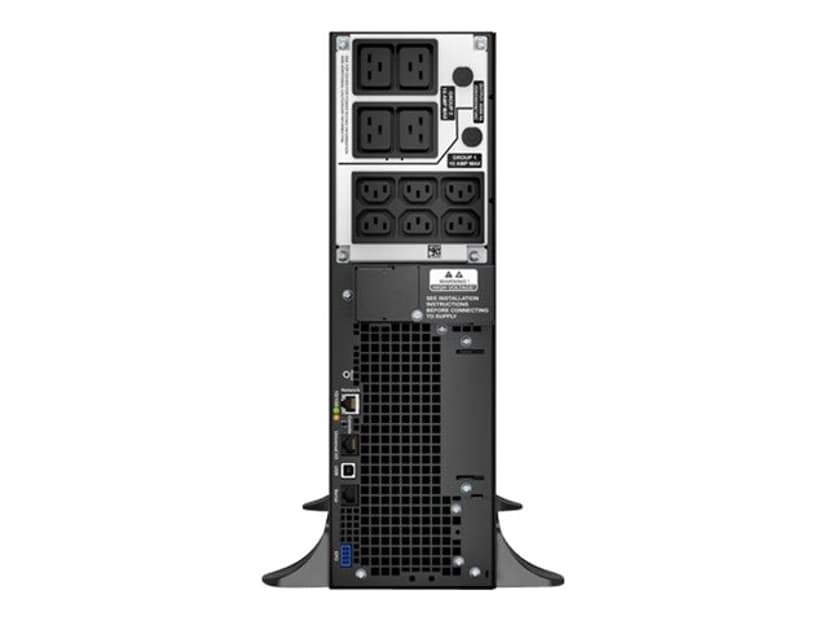 APC Smart-UPS On-Line SRT5KXLI - Noodstroomvoeding, 6x C13, 4x C19 uitgang, Embedded NMC, Tower, 5000VA
