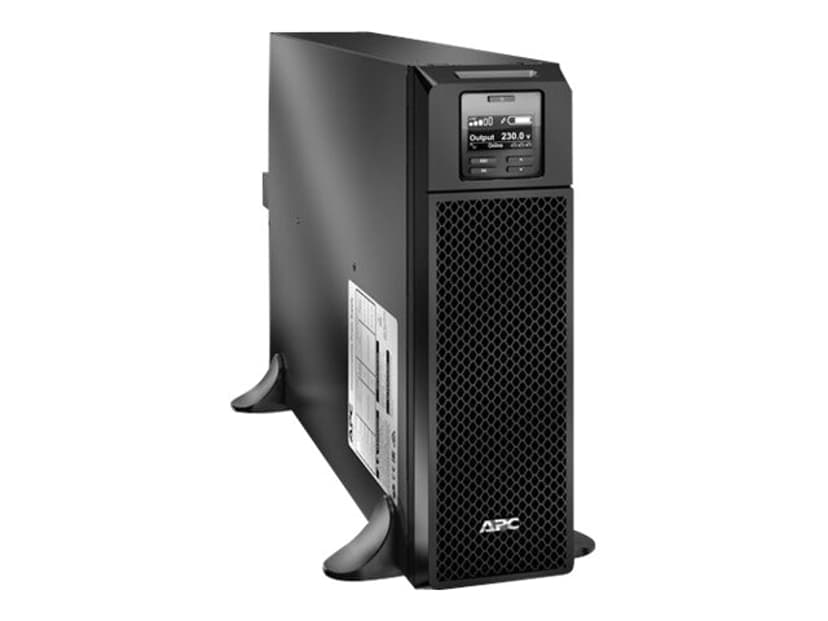 APC Smart-UPS On-Line SRT5KXLI - Noodstroomvoeding, 6x C13, 4x C19 uitgang, Embedded NMC, Tower, 5000VA