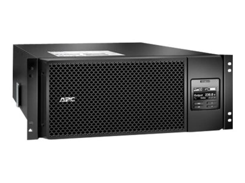 APC Smart-UPS On-Line SRT6KRMXLI - 6kW/VA, 6x C13 + 4x C19 + hardwire 1 fase uitgang, rackmountable, Embedded NMC