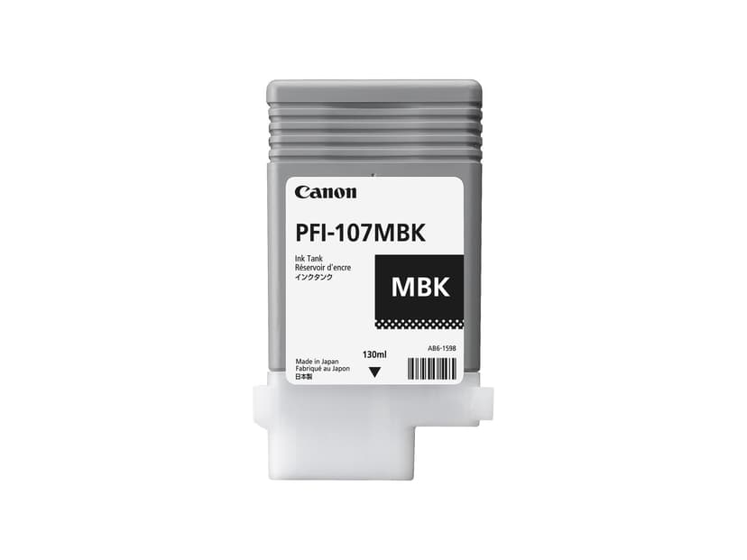 Canon Bläck Matt Svart PFI-107MBK
