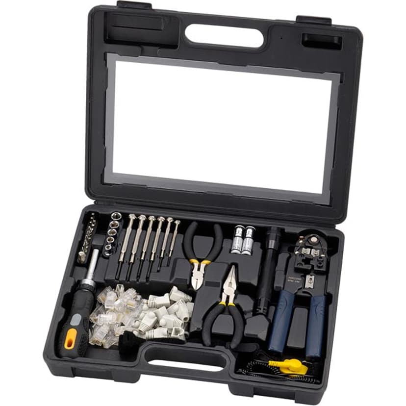 Sprotek Tool Kits For Computers/Network Cabel Black