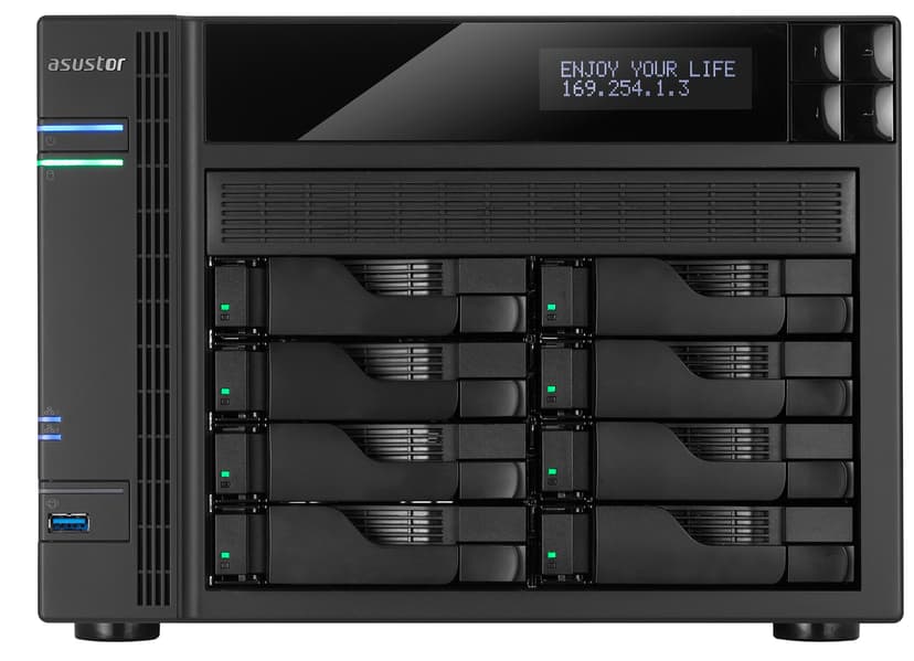 Asustor As-608T 8-Bay HDMI 2X Gigabit LAN #Demo