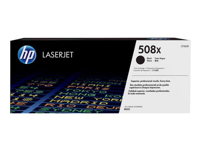 HP Toner Svart 508X 12.5K - CF360X