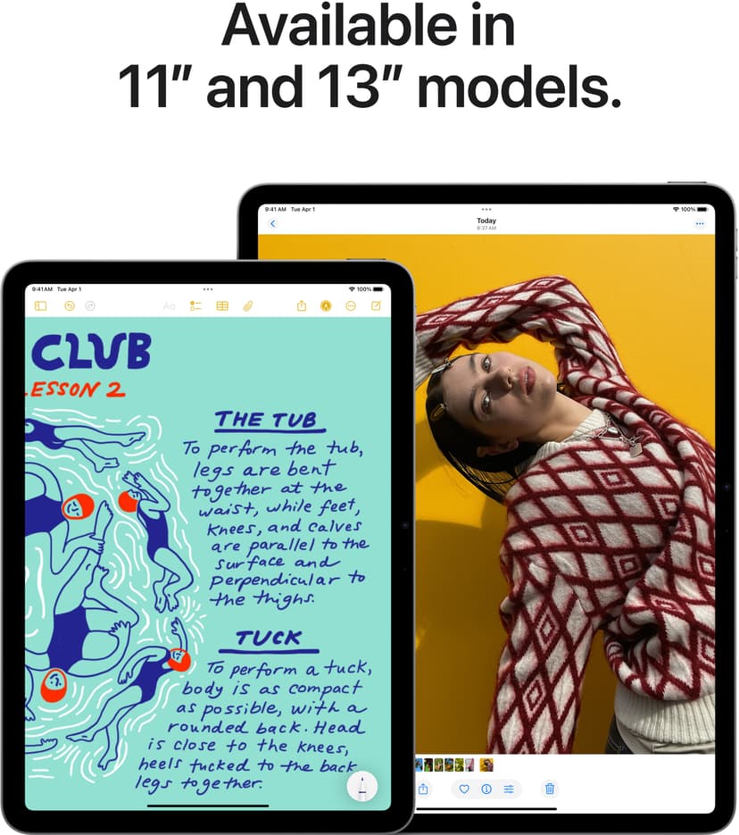 Apple iPad Air (2025) Wi-Fi + Cellular 8GB 11" Apple M3 128GB Grå