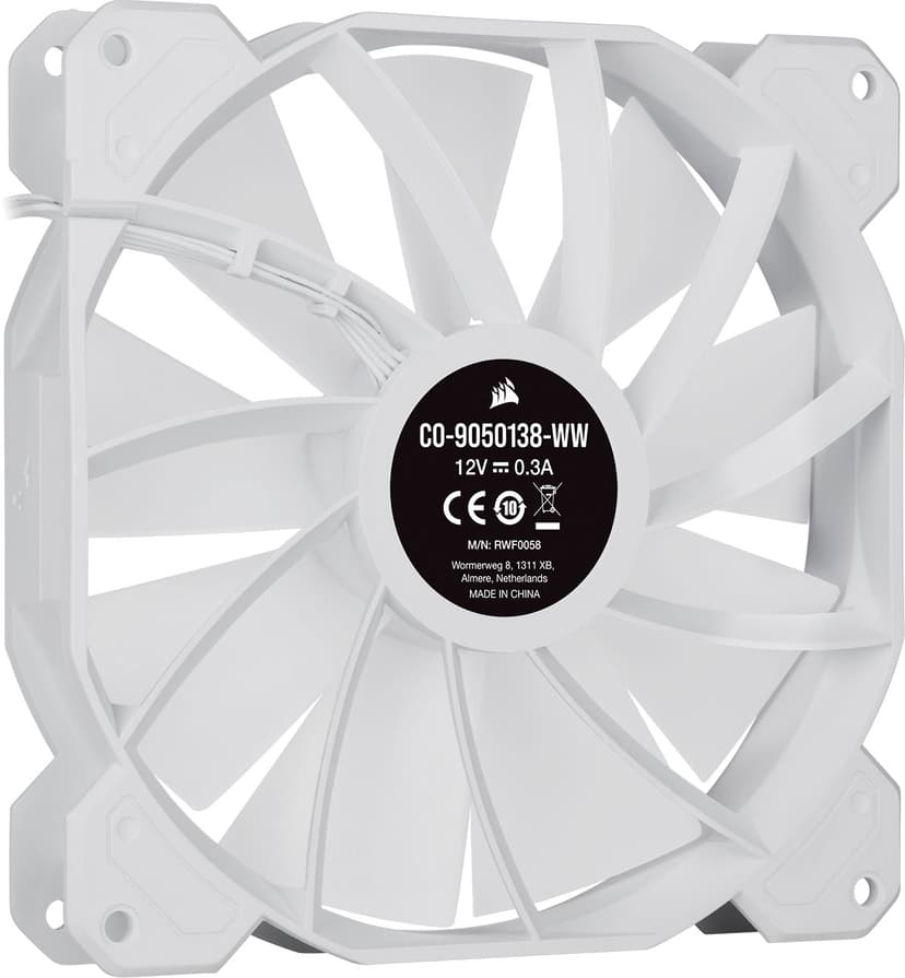 Corsair SP140 RGB ELITE RGB LED 140MM W/Airguide Ventilator Wit