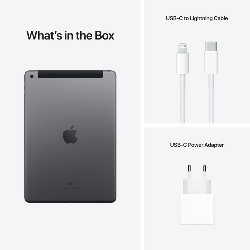 Apple iPad 9th (2021) Wi-Fi + Cellular 10.2" Apple 64GB Tähtiharmaa