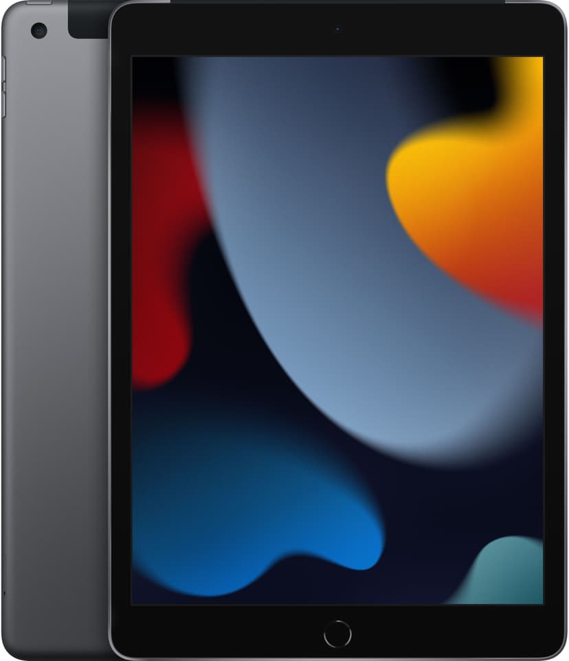 Apple iPad 9th (2021) Wi-Fi + Cellular 10.2" Apple 64GB Tähtiharmaa