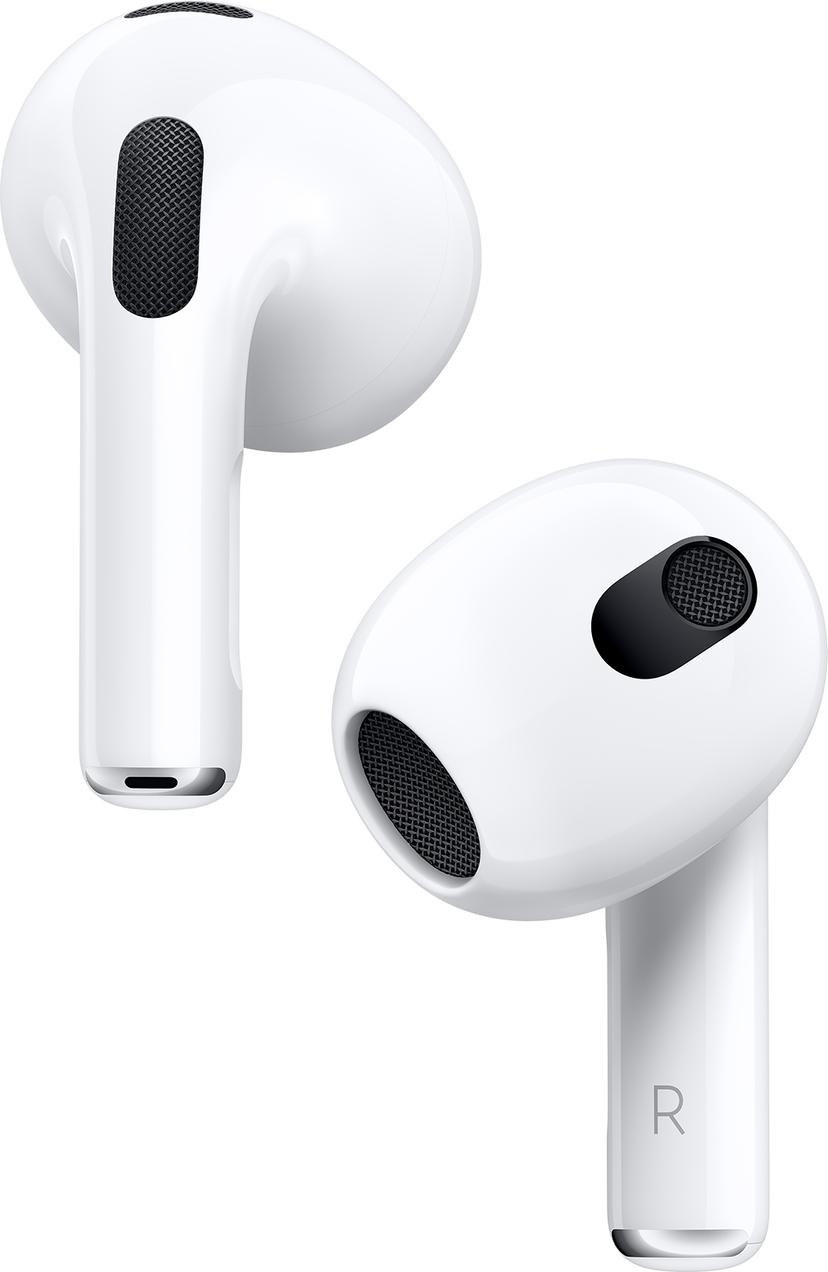 Apple AirPods (tredje generationen) med Lightning-laddningsetui Vit