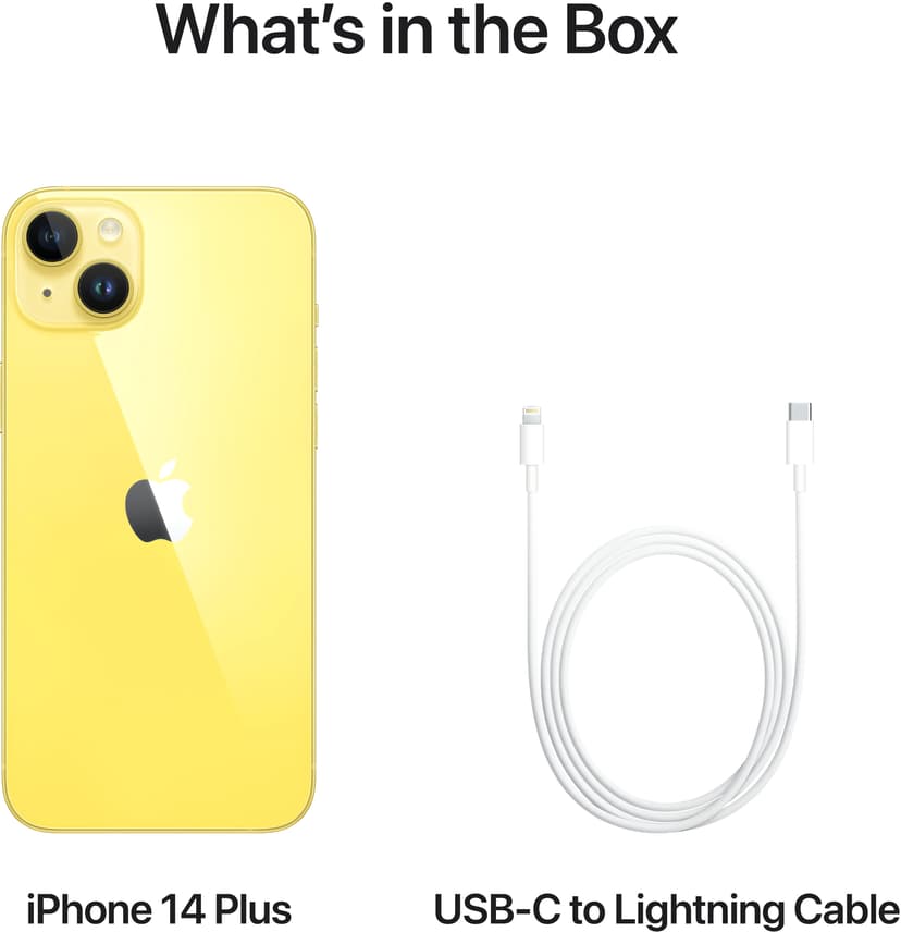 Apple iPhone 14 Plus 256GB Gul