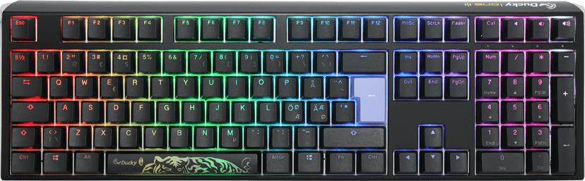 Ducky One 3 Full-Size MX Red Kablet Cherry MX Red Nordisk
