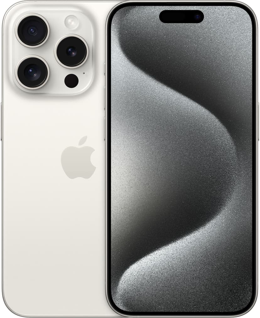 Apple iPhone 15 Pro 128GB Titanium, Wit
